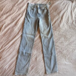 H&M Light Blue Vintage Straight Leg Jeans